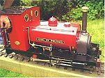 Custom built 7/8" scale Hunslet 0-4-0
