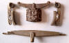 NSWR Tender brake shoe, brake pull beam & axle box/spring