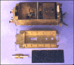 Tender assembly showing water and fuel tanks