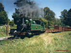 PBPS #7A on mixed special coming into Menzies Creek 12 Nov 1988
